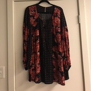 Free people flower printed romper